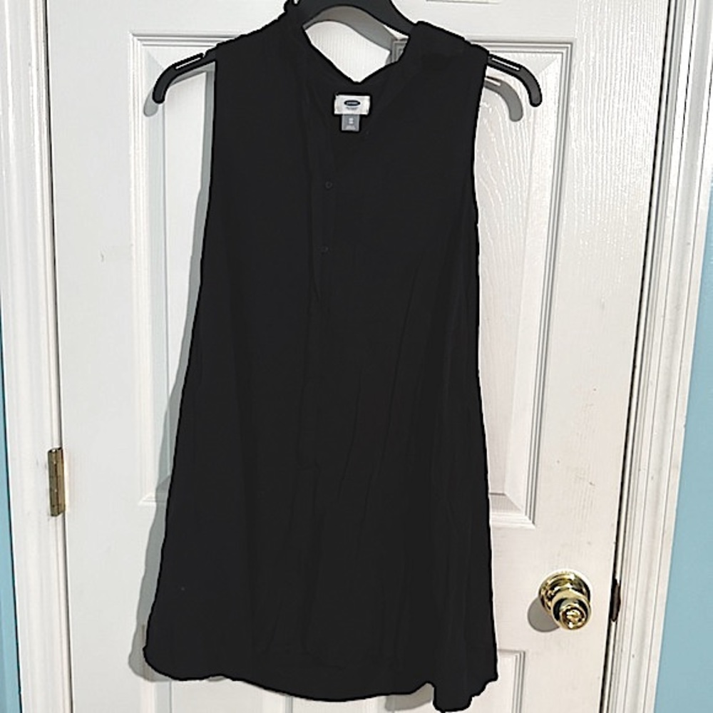 Old navy XS sleeveless button up with collar dress/shirt like new